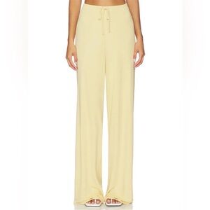 NWT Aya Muse Drawstring Vela Pants in Buttercream